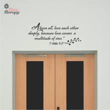 Load image into Gallery viewer, Love Each Other Deeply Wall Sticker