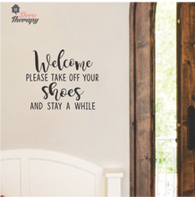 Load image into Gallery viewer, Welcome Please Take Off Your Shoes
