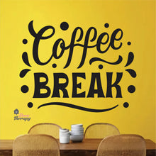 Load image into Gallery viewer, Coffee Break Wall Decal Decotherapy