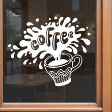 Load image into Gallery viewer, Coffee Mug Splash Decotherapy Wall Decal Decotherapy