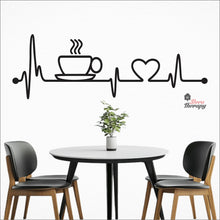 Load image into Gallery viewer, Coffee Tea Lifeline Decotherapy Wall Decal Decotherapy
