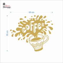 Load image into Gallery viewer, Coffee Mug Splash Decotherapy Wall Decal Decotherapy