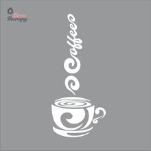 Load image into Gallery viewer, Coffee Smoke Cup Wall Decal Decotherapy