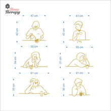 Load image into Gallery viewer, Coffee Tea Group Of People Cafe Dining Wall Decal Decotherapy