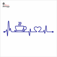 Load image into Gallery viewer, Coffee Tea Lifeline Decotherapy Wall Decal Decotherapy