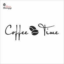 Load image into Gallery viewer, Coffee Time Bean Wall Decal Decotherapy