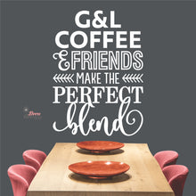 Load image into Gallery viewer, Customized Name Make The Perfect Blend Wall Decal Decotherapy