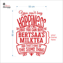 Load image into Gallery viewer, Customized Name You Can&#39;t Buy Happiness Wall Decal Decotherapy