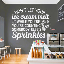 Load image into Gallery viewer, Don't Let Your Ice Cream Melt Wall Decal Decotherapy