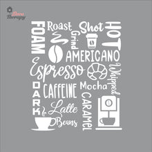 Load image into Gallery viewer, Espresso Caffeine Latte Beans Americano Grind Coffee Wall Decal Decotherapy