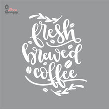 Load image into Gallery viewer, Fresh Brewed Coffee Wall Decal Decotherapy