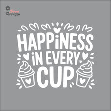 Load image into Gallery viewer, Frozen Yogurt Happiness In Every Cup Wall Decal Decotherapy