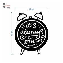 Load image into Gallery viewer, It&#39;s Always Coffee Time Wall Decal Decotherapy