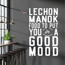 Load image into Gallery viewer, Lechon Manok Food To Put You In A Good Mood Wall Decal