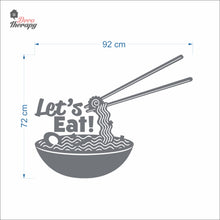 Load image into Gallery viewer, Let's Eat Ramen  Lomi Noodle Mami Wall Decal
