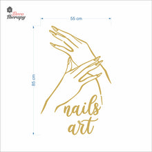 Load image into Gallery viewer, Nails Art Wall Decal Decotherapy