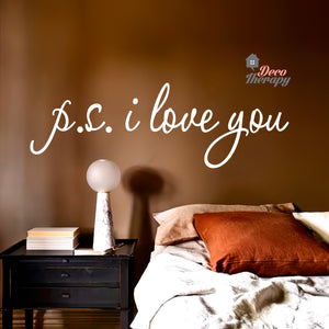PS I Love You V2 Wall Sticker