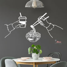 Load image into Gallery viewer, Ramen Drink Handrawn Noodle Lomi Mami Wall Decal