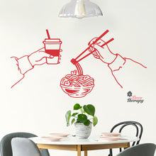 Load image into Gallery viewer, Ramen Drink Handrawn Noodle Lomi Mami Wall Decal