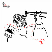 Load image into Gallery viewer, Ramen Drink Handrawn Noodle Lomi Mami Wall Decal
