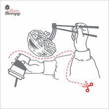 Load image into Gallery viewer, Ramen Drink Handrawn Noodle Lomi Mami Wall Decal