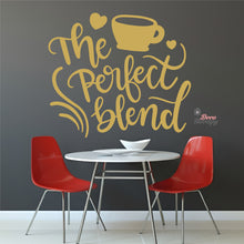 Load image into Gallery viewer, The Perfect Blend Coffee Tea Wall Decal Decotherapy
