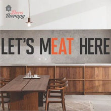 Load image into Gallery viewer, Let's mEAT Here Wall Sticker