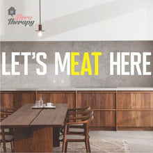 Load image into Gallery viewer, Let's mEAT Here Wall Sticker
