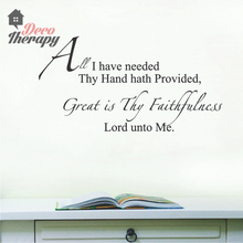 Load image into Gallery viewer, All I Have Needed Wall Sticker