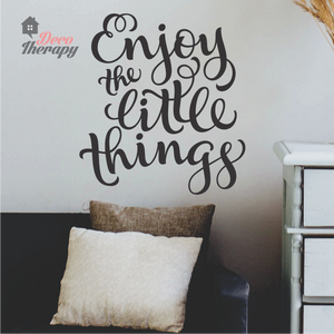 Enjoy Little Things Wall Sticker