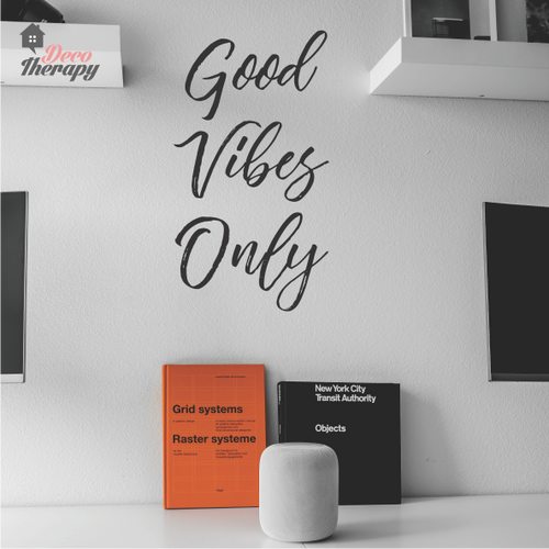 Good Vibes Only V2 Wall Sticker