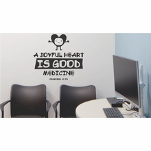 Load image into Gallery viewer, Joyful Heart Is Good Medicine Wall Sticker
