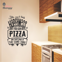 Load image into Gallery viewer, You Can&#39;t Buy Happiness Pizza Wall Sticker